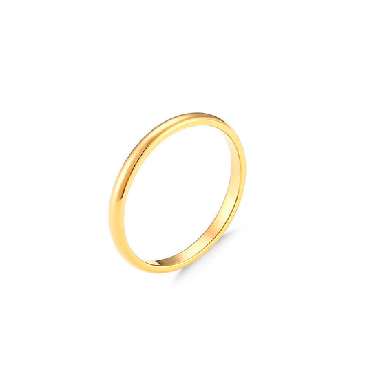 ANILLO LISO ACERO